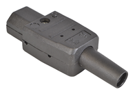 IEC In-Line Female Plug - Kettle Plug With Easy Internal Screw connectors